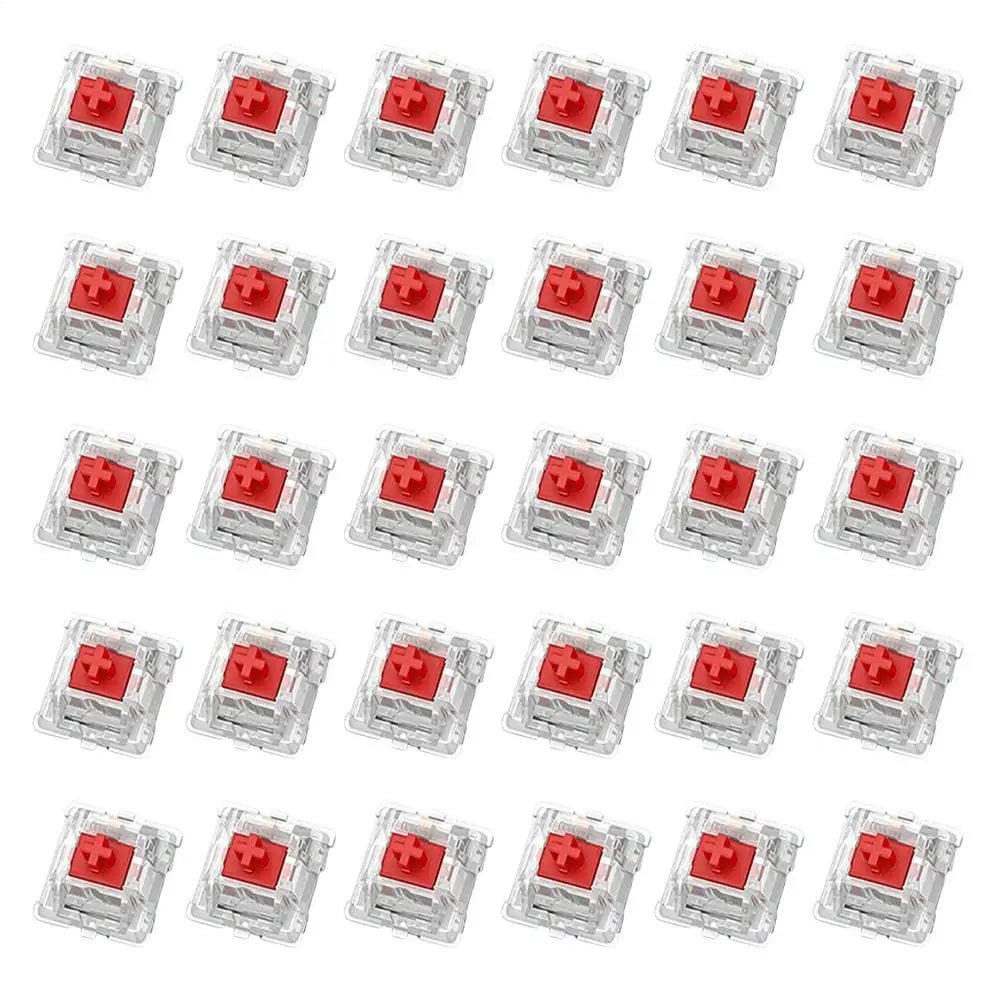 30PCS Mechanical Keyboard Switch Set – Axis Shaft Switches for Gaming & Typing - Zevon