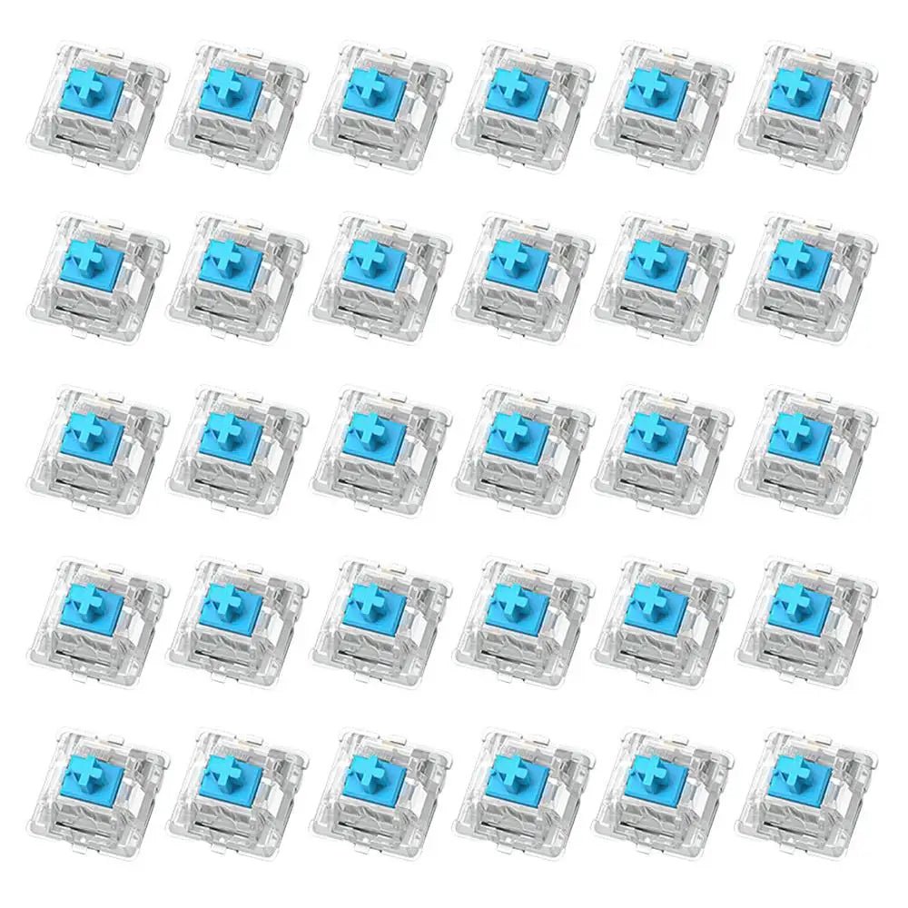 30PCS Mechanical Keyboard Switch Set – Axis Shaft Switches for Gaming & Typing - Zevon