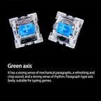 30PCS Mechanical Keyboard Switch Set – Axis Shaft Switches for Gaming & Typing - Zevon