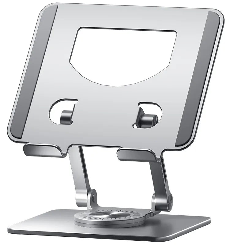360° Rotatable Tablet Stand Adjustable Foldable Desktop Stand Holder Compatible For 4.7 - 12 Inch Ipad Pro/Air/Min Laptop Tablet - ZEVON