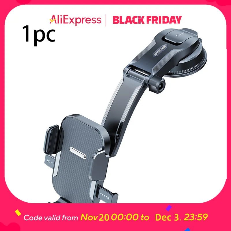 360° Rotating Air Vent Car Phone Mount – Universal Smartphone Holder for Secure Hands-Free Driving