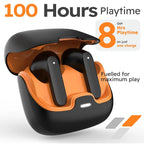 Bluetooth 5.4 TWS Earbuds – ENC Noise Cancelling, Low Latency