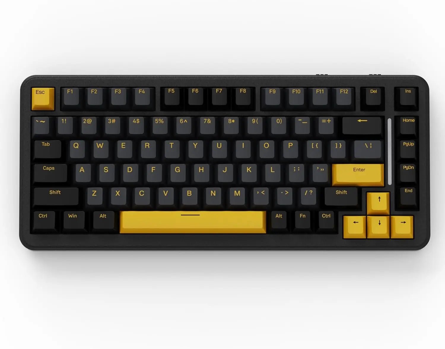 ATTACK SHARK M86 75% Wireless Mechanical Gaming Keyboard with hot - swappable gasket mount, RGB lighting, and side - printed PBT keycaps. - Zevon