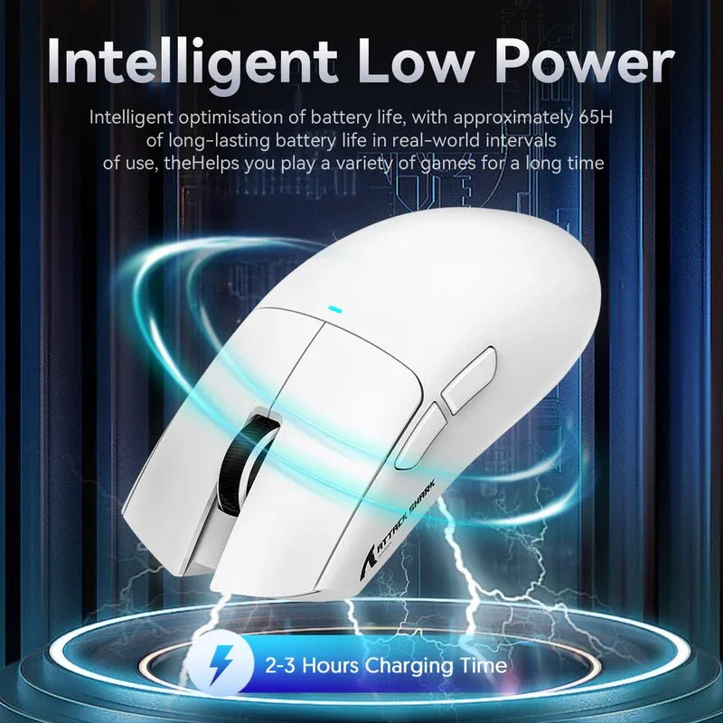 ATTACK SHARK X11 Gaming Mouse – 22,000 DPI, Magnetic Charging, Wireless/Wired (PAW3311) - Zevon