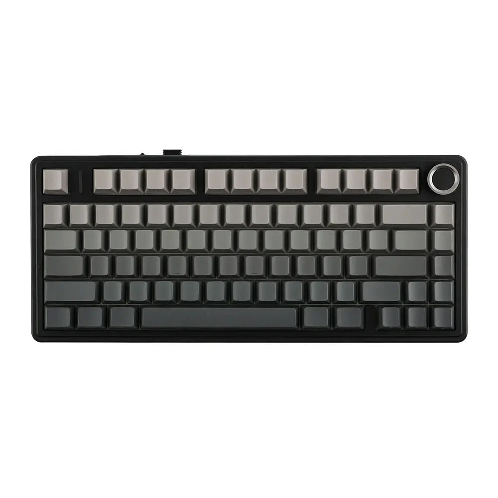 AULA F75 Pro 75% Wireless Mechanical Gaming Keyboard with gasket mount, RGB lighting, and side - engraved PBT keycaps - Zevon