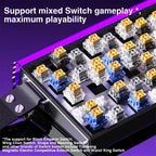 AULA HERO 68HE Magnetic Switch Gaming Keyboard – Rapid Trigger 8K RGB Wired Esports Keyboard - Zevon