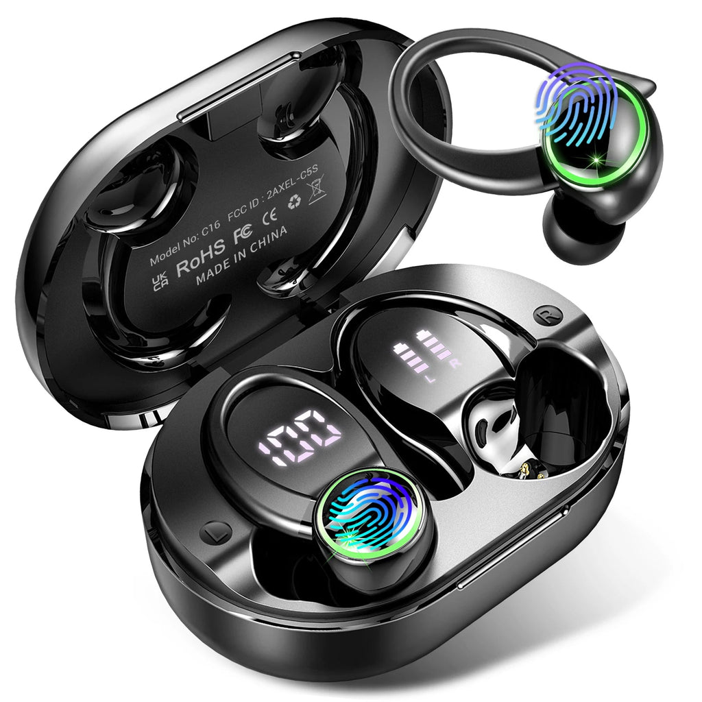 DRSAEC Wireless Earbuds Bluetooth 5.3 | ENC Mic | IP7 | 50H - ZEVON