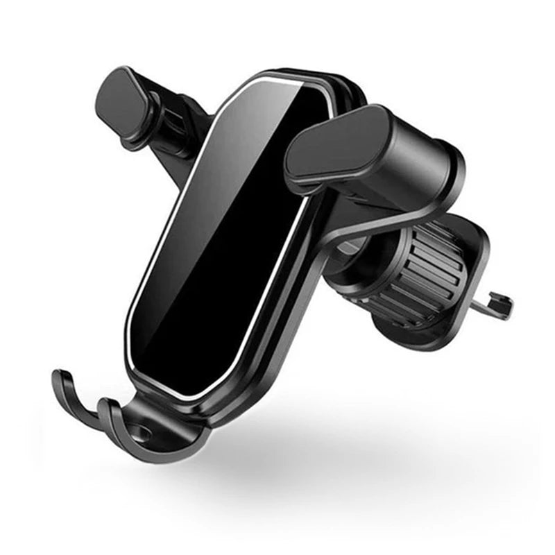 Gravity Car Phone Holder With Hook Car Air Vent Clip Mount Smartphone Stand GPS Support In Car For iPhone Samsung Huawei Xiaomi - Zevon