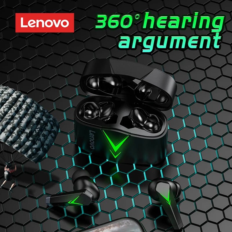 Lenovo LP6 Wireless Earbuds with Deep Bass & Sweatproof Design - ZEVON