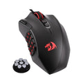 M921 MMO Gaming Mouse – 12400 DPI high - precision wired RGB mouse with 18 programmable buttons and 12 side macro keys for MMO and PC gaming - Zevon