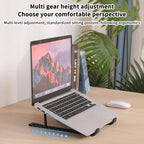 New Suspended Laptop Tablet Universal Cooling Support Stand with Fan Portable Foldable Multi - speed Adjustment - ZEVON