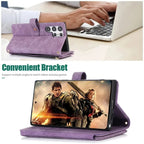 Phone Case for Samsung Galaxy S23 S24 FE S25 Ultra Edge S22 Plus A16 A06 A26 A36 A56 A15 A35 A55 Cover Zipper Wallet Crossbody - Zevon