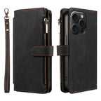 PU Leather Phone Case for IPhone 17Air 17 Pro Max 16 Pro Max 16e 15 14 13 12 11 Pro Max Plus Flip Wallet Style Phone Cover - Zevon