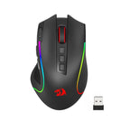 Redragon M612 PRO RGB Gaming Mouse – Wireless/Wired, 8000 DPI, 11 Programmable Buttons - Zevon