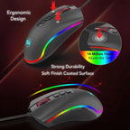 Redragon M711 Wired Gaming Mouse – 10,000 DPI RGB, 7 Programmable Buttons - Zevon
