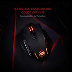 Redragon M913 Wireless/Wired Gaming Mouse, 16000 DPI RGB, 16 Programmable Buttons - Zevon