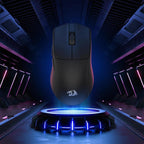 Redragon M916 LIT Wireless Gaming Mouse, 49G Ultra - Light 1K DPI Mouse w/Ergonomic Natural Grip Build - Zevon