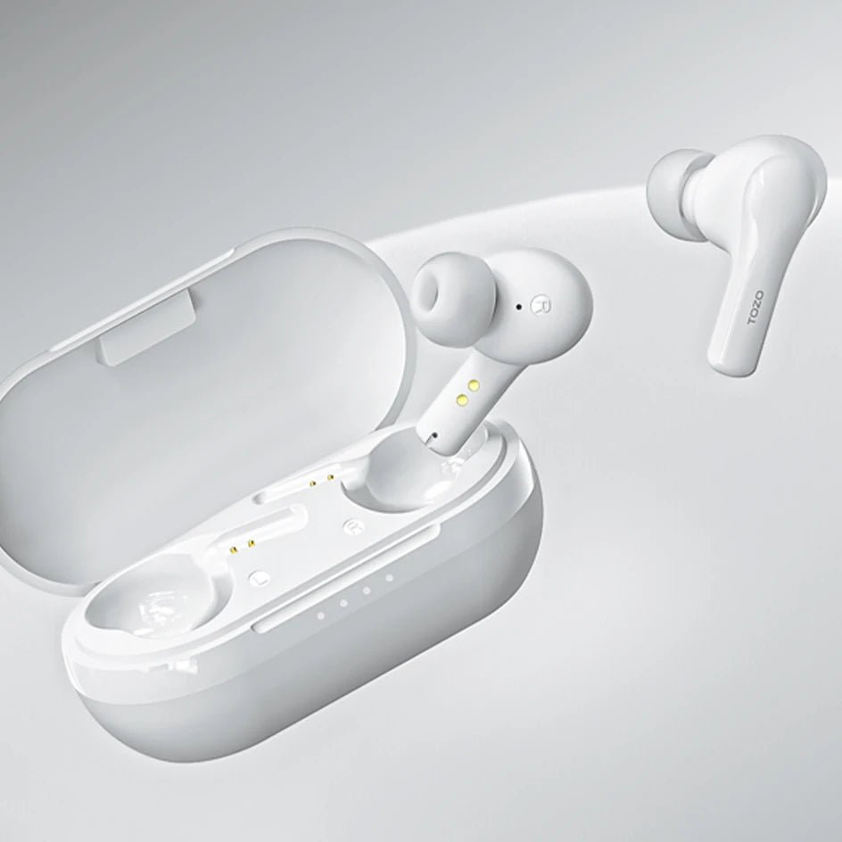 Refurbished TOZO TWS Earbuds ENC HD Call Wireless Bluetooth Sport Headsets Earphones Ultralight Portable Outdoor Home Audio - ZEVON