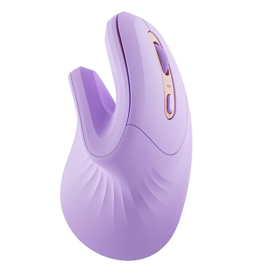 SEENDA Wireless Ergonomic Vertical Mouse with Jiggler – Dual Mode for PC & Mac - Zevon