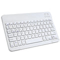 Slim Bluetooth 5.0 Wireless Keyboard – Rechargeable Travel Keyboard for iOS, Android & Windows - Zevon
