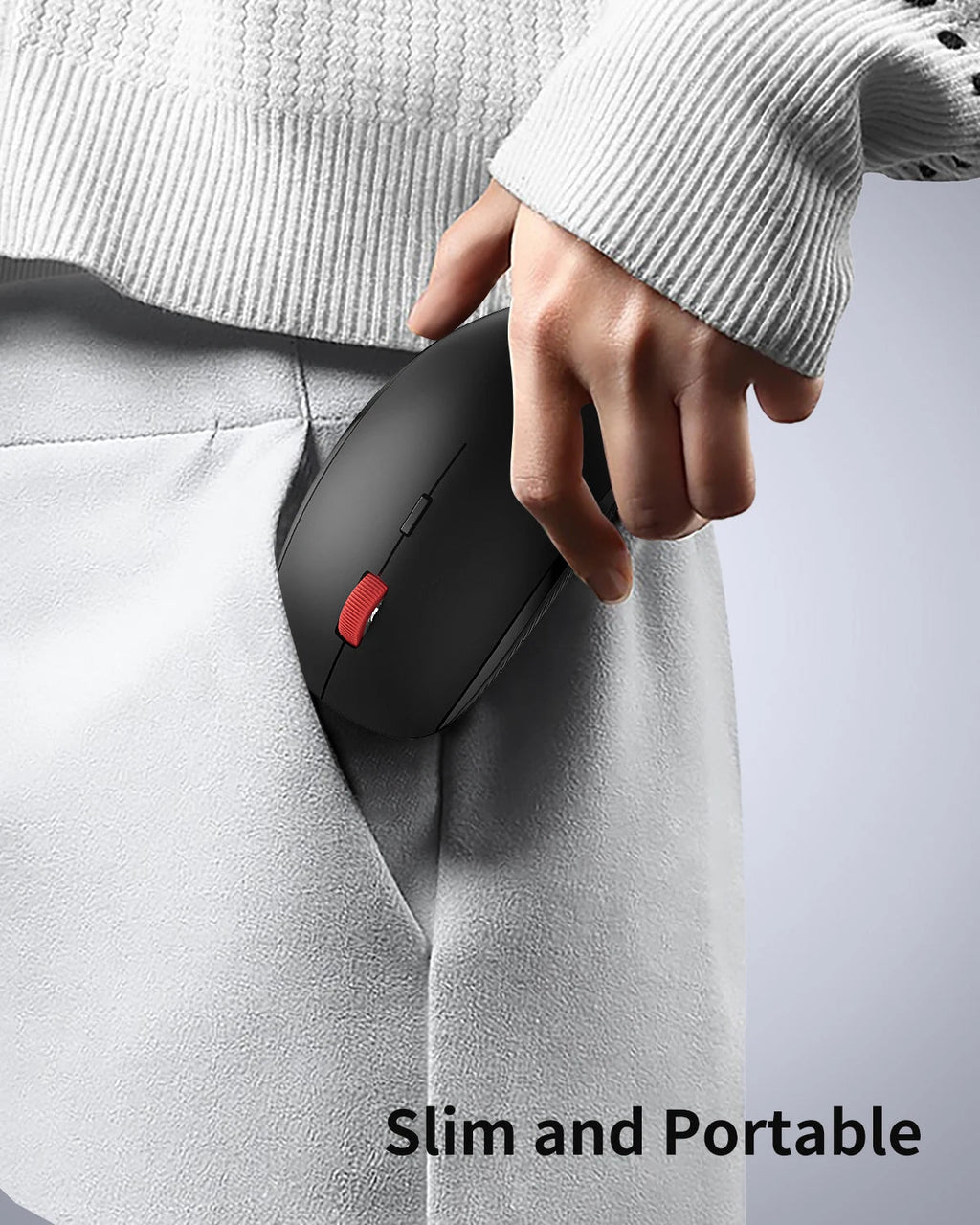 WeGear Wireless Mouse – 2.4G Slim Mini, 4000 DPI Adjustable, Ergonomic Portable Optical Mouse - Zevon