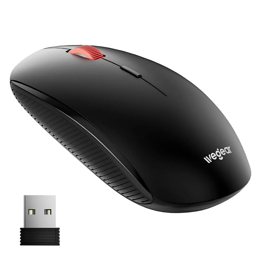 WeGear Wireless Mouse – 2.4G Slim Mini, 4000 DPI Adjustable, Ergonomic Portable Optical Mouse - Zevon