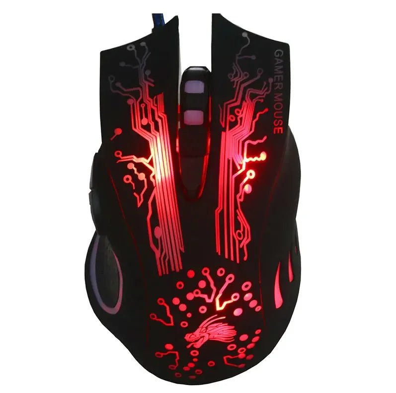 Wired Gaming Mouse 5500 DPI RGB LED – 7 Buttons USB Mouse for PC & Laptop - Zevon