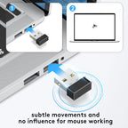 Wireless Mouse Jigglers Mover Undetectable Automatic USB Port Shaker Wiggler for Laptop Keeps Computer Awake Mouse Movement - Zevon