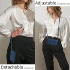 Zipper Crossbody Leather Wallet Case for Samsung Galaxy A56 A36 A26 A16 A06 A55 A35 A25 A07 A17 Flip Cover Multi - Functional Bags - Zevon