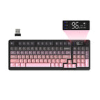 ZIYOU LANG Wireless Gaming Keyboard with Display Screen & Knob, Bluetooth/2.4GHz Quiet Membrane Keyboard, 3000mAh Rechargeable - Zevon